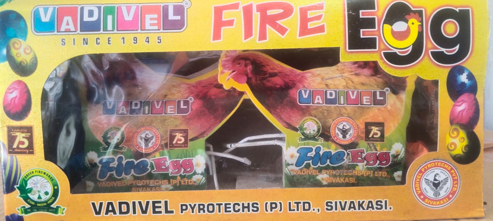 Fire Egg (2Pcs)