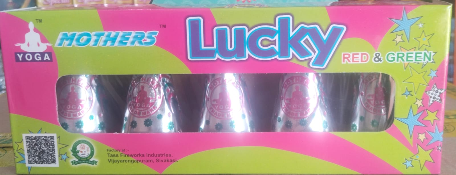 Lucky/Jersey Red & Green (5Pcs)