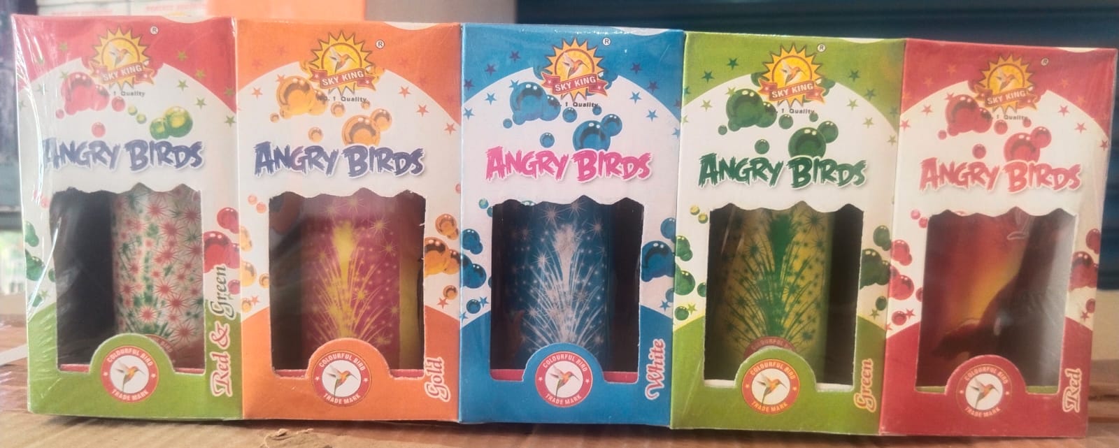 Angry Bird/Scooby-doo/KurKur (5Pcs)